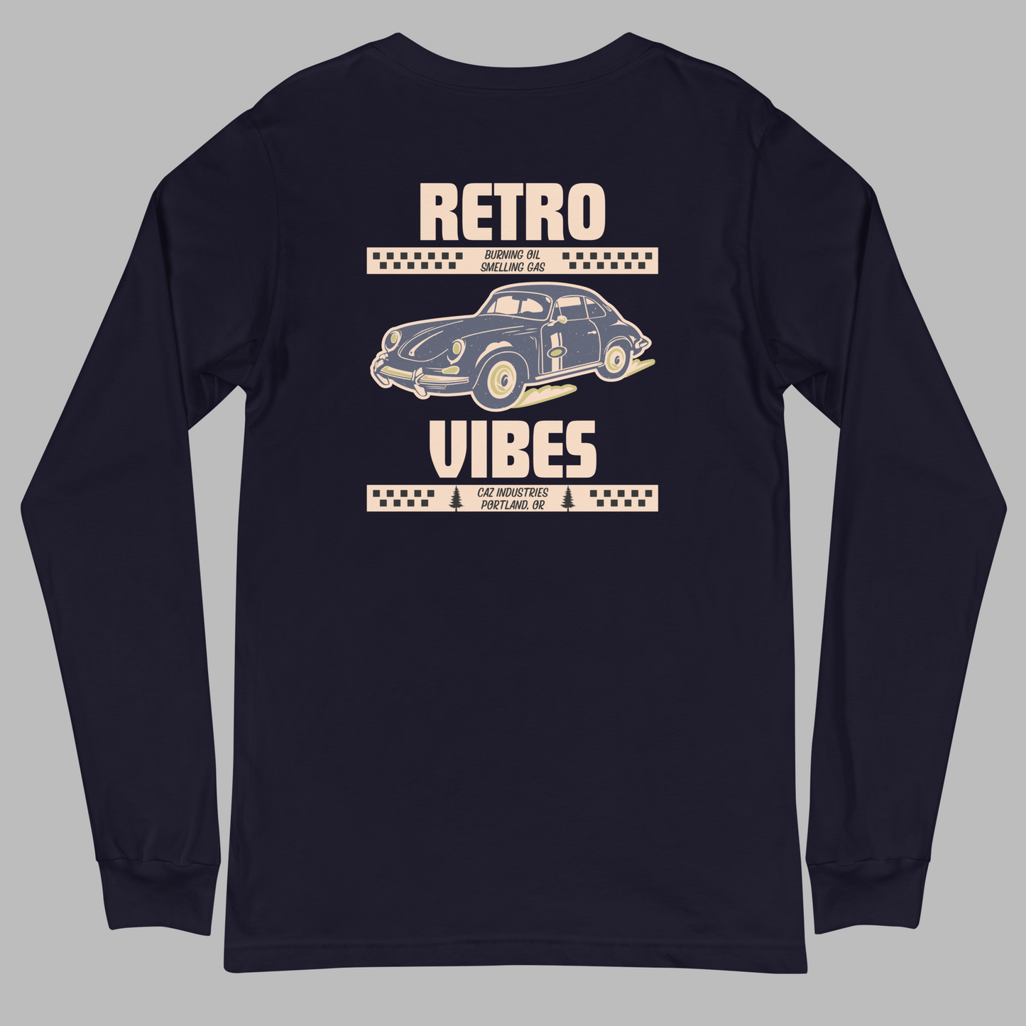 Retro Vibes - Long Sleeve Tee