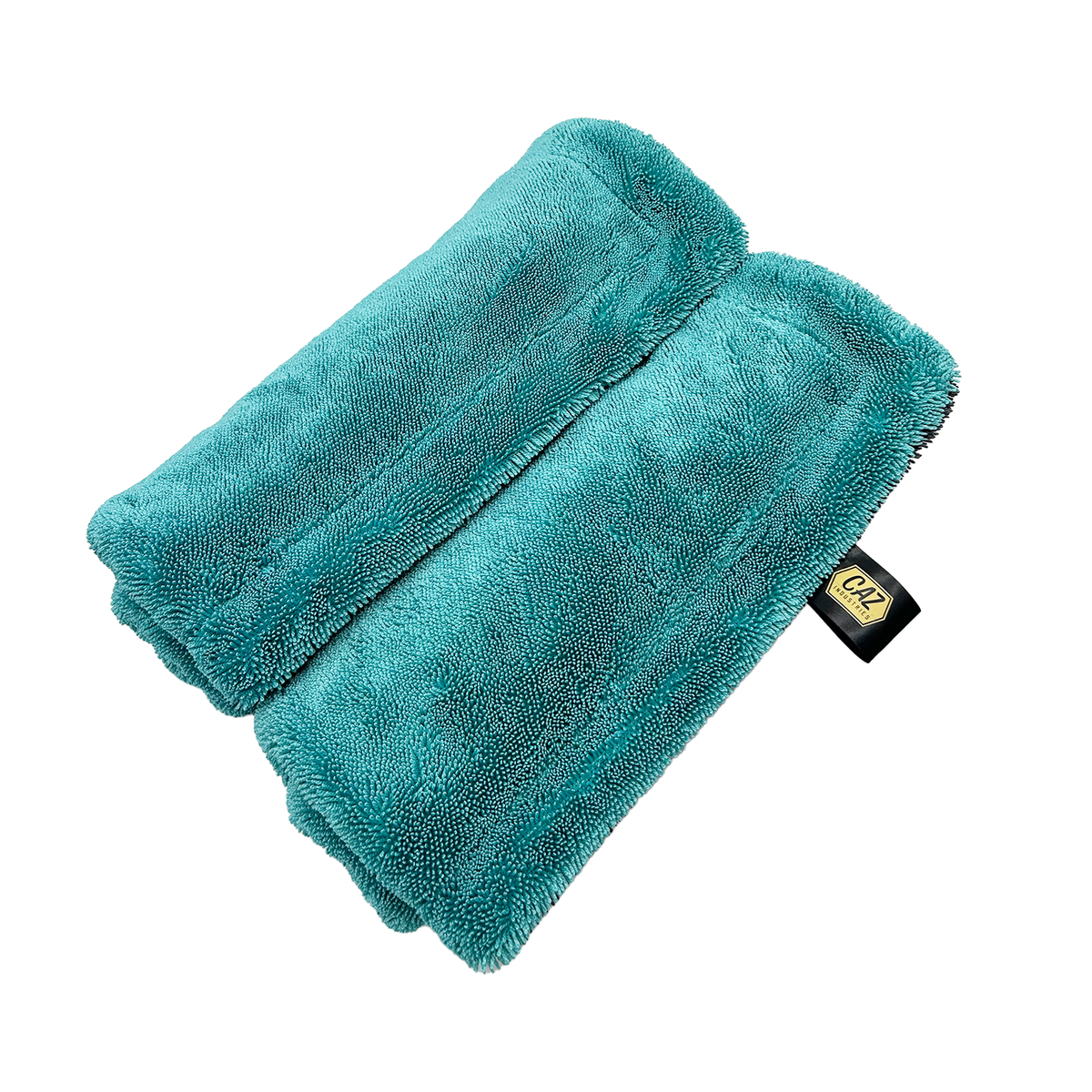 Microfiber Drying Towels (2-Pack) – 1400 GSM Twisted Loop, Large 24"×36" + Medium 16"×24"